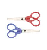 Q-CONNECT Q-CONNECT schaar, 13 cm, symmetrische ogen, op blister