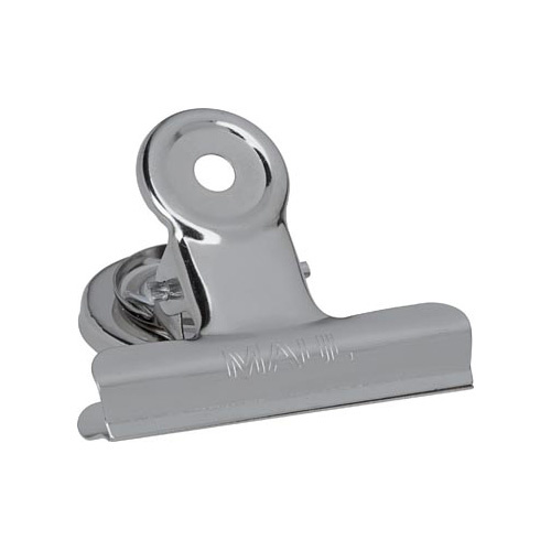 Maul MAUL papierklem bulldogclip magnetisch 52 mm blister 2 verchroomd