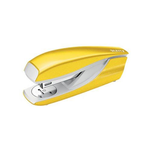 Leitz Leitz NeXXt WOW 5502 nietmachine, geel, op blister