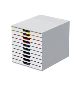 Durable Varicolor Ladebox Wit 10 Laden [1st]