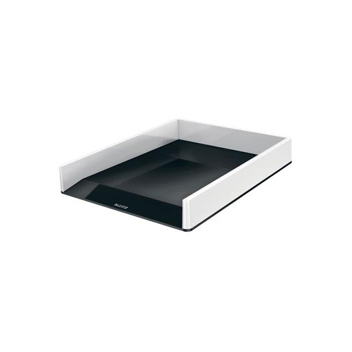 Leitz Leitz WOW brievenbakje zwart — levering per 4