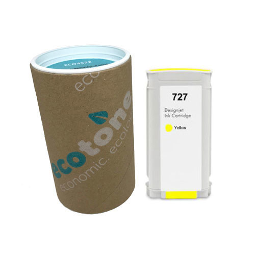 Ecotone Ecotone ink (replaces HP 727 B3P21A) yellow 130ml DK