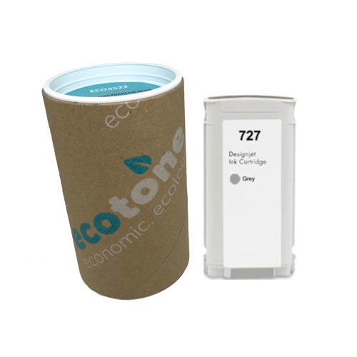 Ecotone Ecotone ink (replaces HP 727 B3P24A) grey 130ml DK