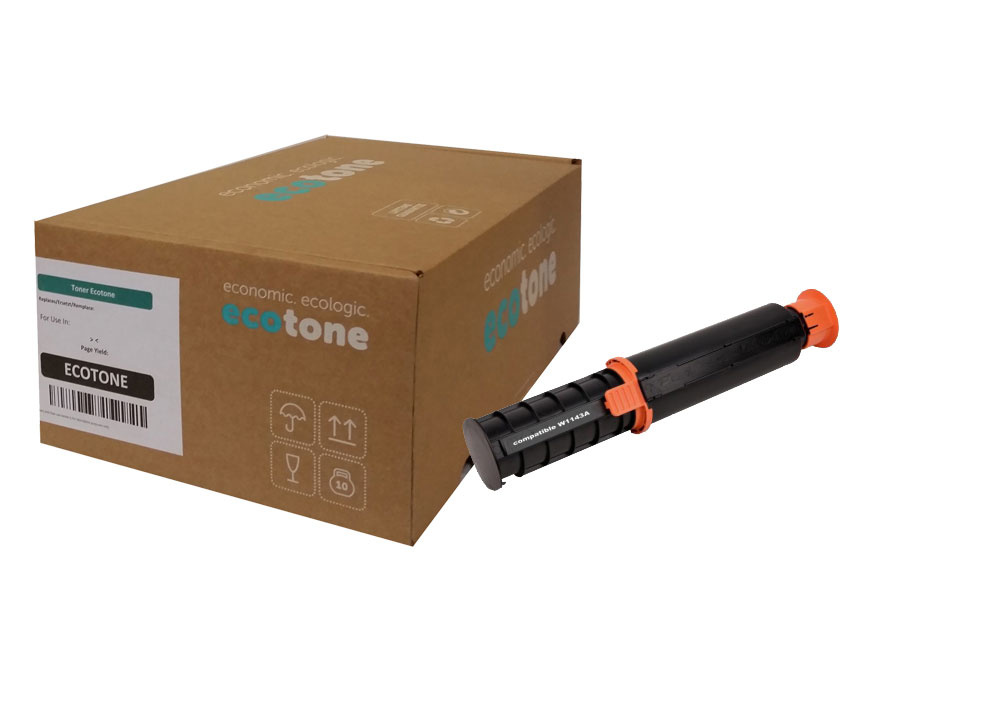 Ecotone Ecotone toner (replaces HP 143A W1143A) black 2500 pages DK