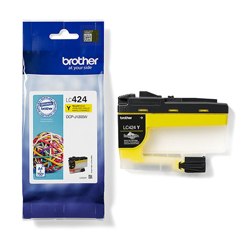 Brother Brother LC-424Y ink yellow 750 pages (original)