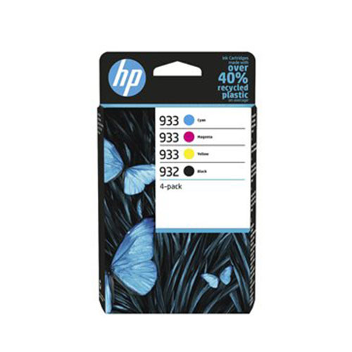 HP HP 932/933 (6ZC71AE) ink clr 3x330 + bk 1x400p (original)