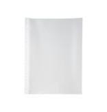 Pergamy Pergamy geperforeerde showtas, A4, 23-gaatsperforatie, glasheldere PP van 90 mciron, doos van 100 stuks