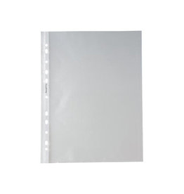 Pergamy Pergamy geperforeerde showtas, ft A4, 11-gaatsperforatie, gekorrelde PP van 60 micron, pak van 200 stuks