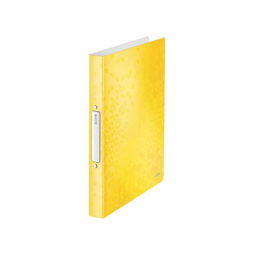 Leitz Leitz WOW ringmap, uit PP, ft A4, geel