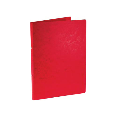 Bronyl Bronyl ringmap, voor ft A4, uit glanskarton, 2 ringen van 16 mm, rood