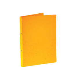 Bronyl Bronyl ringmap, voor ft A4, uit glanskarton, 2 ringen van 16 mm, geel