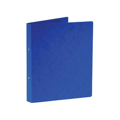 Bronyl Bronyl ringmap, voor ft A4, uit glanskarton, 2 ringen van 25 mm, blauw