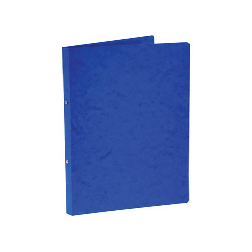 Bronyl Bronyl ringmap, voor ft A4, uit glanskarton, 2 ringen van 16 mm, blauw