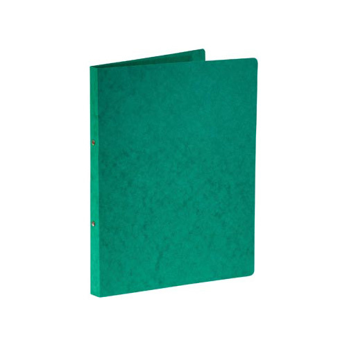 Bronyl Bronyl ringmap, voor ft A4, uit glanskarton, 2 ringen van 16 mm, groen
