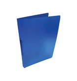 Alpha ringmap, voor ft A4, uit PP, 2 ringen van 16 mm, transparant blauw