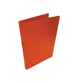 Alpha ringmap, voor ft A4, uit PP, 2 ringen van 16 mm, transparant oranje