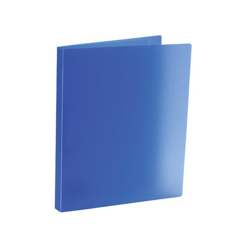 Bronyl Bronyl ringmap, voor ft A4, uit PP, 2 D-ringen van 15 mm, transparant blauw