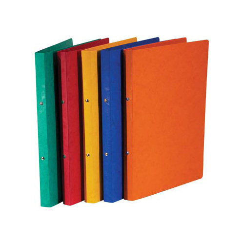 Bronyl Bronyl ringmap, voor ft A4, uit glanskarton, 2 ringen van 16 mm, geassorteerde kleuren