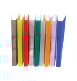 Bronyl Bronyl ringmap, voor ft A4, uit PP, 2 D-ringen van 15 mm, geassorteerde transparante kleuren