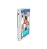 Oxford Oxford Polyvision ringmap, ft A4, uit PP, 4 O-ringen van 20 mm, rug van 3 cm, transparant