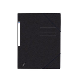 Oxford Elba Oxford Top File+ elastomap, voor ft A4, zwart