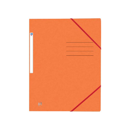 Oxford Oxford Top File+ elastomap, voor ft A4, oranje