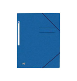 Oxford Oxford Top File+ elastomap, voor ft A4, blauw