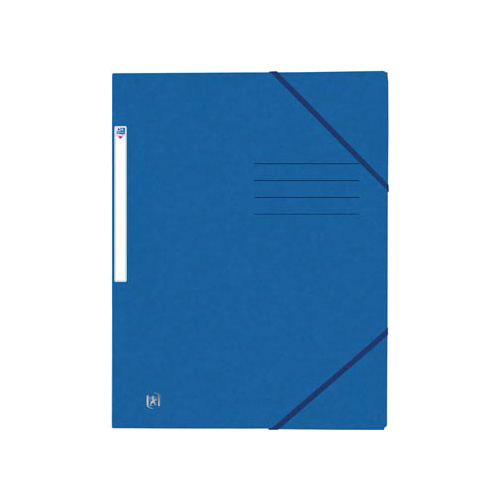 Oxford Elba Oxford Top File+ elastomap, voor ft A4, blauw