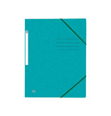 Oxford Elba Oxford Top File+ elastomap, voor  A4, aquablauw