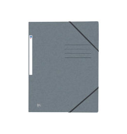 Oxford Oxford Top File+ elastomap, voor ft A4, grijs