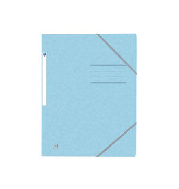 Oxford Oxford Top File+ elastomap, voor ft A4, pastelblauw
