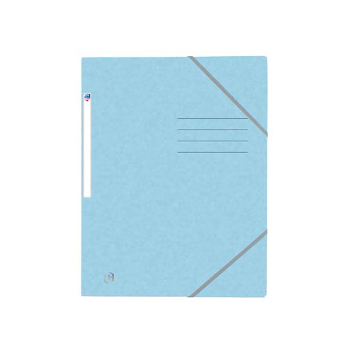 Oxford Oxford Top File+ elastomap, voor ft A4, pastelblauw