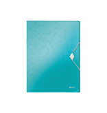 Leitz Leitz WOW elastobox ft A4, ijsblauw