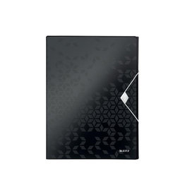 Leitz Wow Elastobox A4 Zwart [1st]