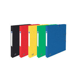 Oxford Elba elastobox Oxford Top File+ rug van 2,5 cm, geassorteerde kleuren