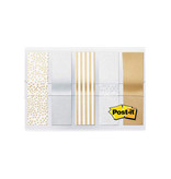 Post-It Index Post-it Index, Metallic Collection, ft 11,9 mm x 43,2mm, 5 x 20 stuks