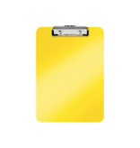 Leitz Leitz WOW klemplaat, ft A4, geel