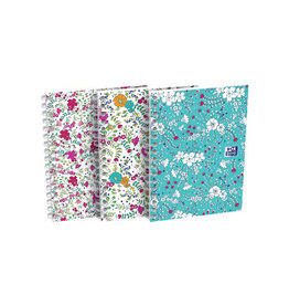Oxford Floral Schrift A6 Q 50V Ass [10st]
