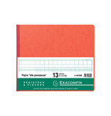 Exacompta Exacompta registers, ft 27 x 32 cm, 13 kolommen op 1 bladzijde, 31 lijnen, 80 bladzijden