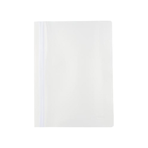 Pergamy Pergamy snelhechtmap, ft A4, PP, pak van 25 stuks, wit