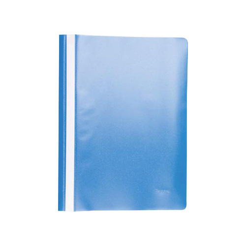 Pergamy Pergamy snelhechtmap, ft A4, PP, pak van 25 stuks, blauw