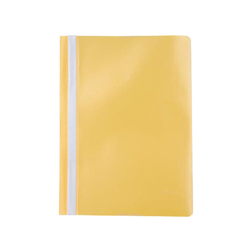 Pergamy Pergamy snelhechtmap, ft A4, PP, pak van 5 stuks, geel