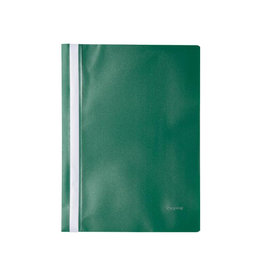 Pergamy Pergamy snelhechtmap, ft A4, PP, pak van 25 stuks, groen