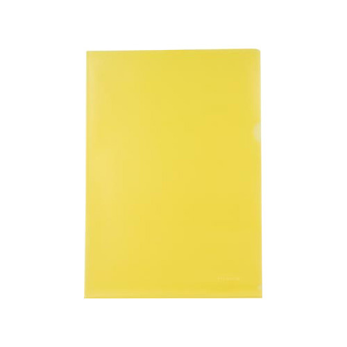 Pergamy Pergamy L-map, ft A4, PP van 120 micron, pak van 25 stuks, geel