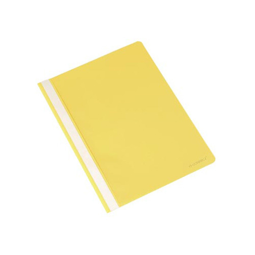 Q-CONNECT Q-CONNECT snelhechtmap, A4, geel