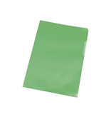 Q-CONNECT Q-CONNECT L-map, groen, 120 micron, pak van 10 stuks