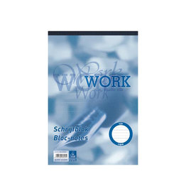 Work Work Schrijfblok 100V L A4 [1st]