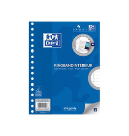 Oxford Oxford ringbandinterieur A5, 17 gaten met kantlijn