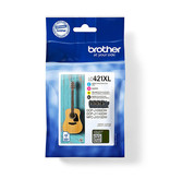 Brother Brother LC-421XLVAL ink c/m/y/bk 4x500 pages (original)