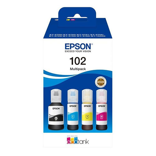 Epson Epson 102 (C13T03R640) ink c/m/y/bk 25500 pages (original)